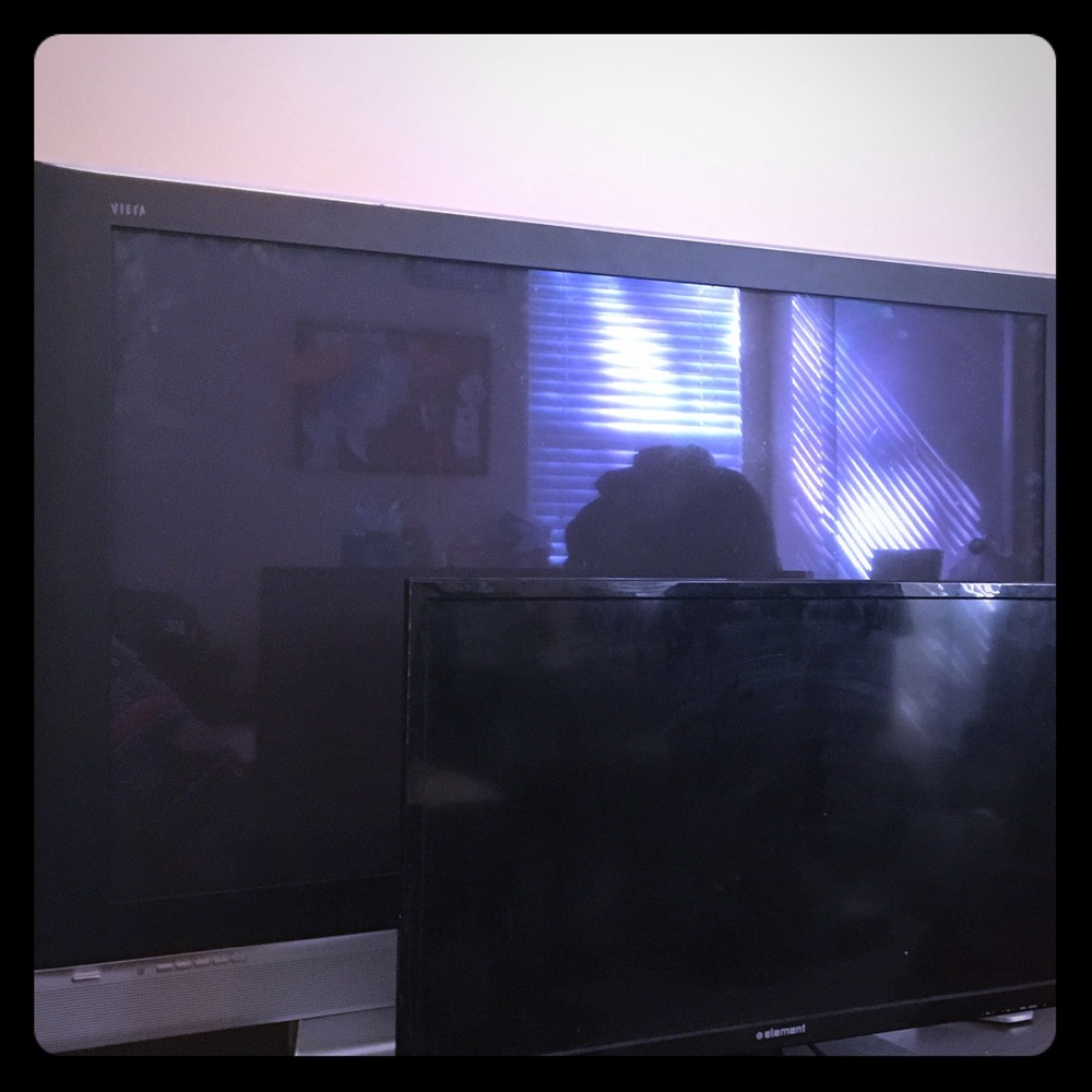 2 televisions